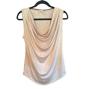 Banana Republic Heritage Cream Tank Top Size Extra Small (XS)